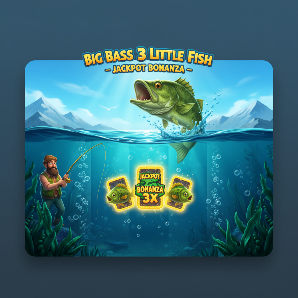 Big Bass 3 Little Fish - Jackpot Bonanza