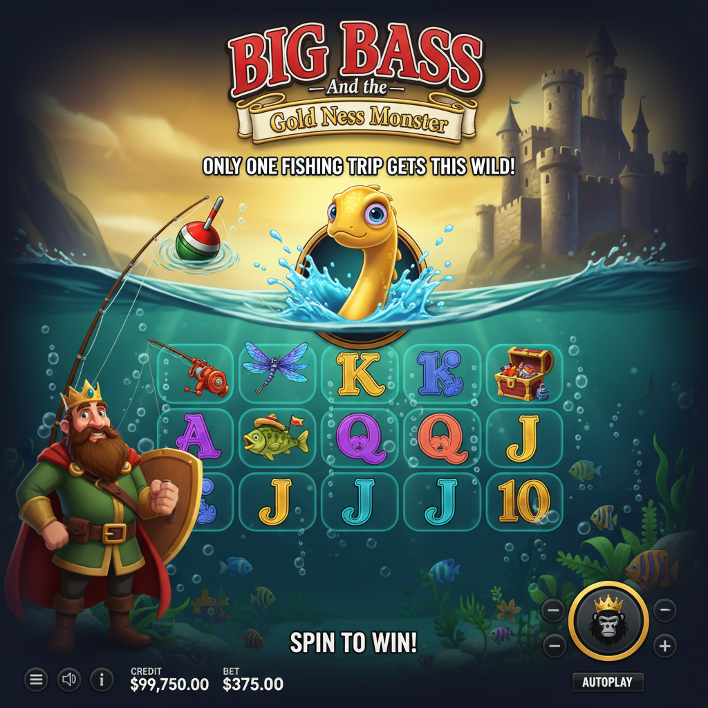 Big Bass and the Gold Ness Monster